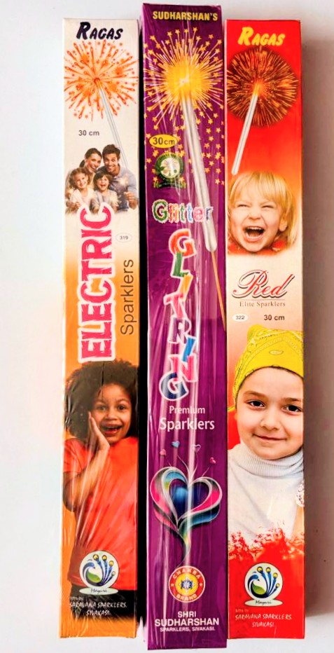 30 Cm Red Sparklers (BOX)